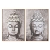 Kép Home ESPRIT Buddha Keleti 70 x 3,5 x 100 cm (2 egység)