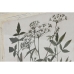 Maalaus Home ESPRIT Shabby Chic Kasvitieteelliset kasvit 40 x 1,5 x 50 cm (6 osaa)