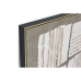 Картина Home ESPRIT Абстрактен Модерен 102,3 x 4,5 x 102,3 cm (2 броя)