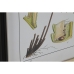 Картина Home ESPRIT современный папоротник-орляк 50 x 2,5 x 65 cm (6 штук)