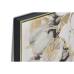 Schilderij Home ESPRIT Blommor 82,3 x 4,5 x 82,3 cm (2 Stuks)