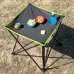 Sammenleggbart campingbord i stoff med trekk Cafolby InnovaGoods