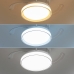 Takfläkt med LED-ljus och 4 Infällbara Blad Blalefan InnovaGoods Vit 72 W