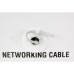 Cablu de Rețea Rigid UTP Categoria 5e Techly ITP8-FLU-0305 Gri 305 m