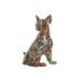 Koristehahmo Home ESPRIT Monivärinen Koira Välimeren 12 x 10 x 16 cm (2 osaa)