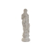 Figura Decorativa Home ESPRIT Cinzento Mulher Romântico Acabamento envelhecido 17 x 17 x 61 cm