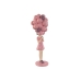 Dekoratív Figura Home ESPRIT Rózsaszín chica 11 x 11,7 x 32 cm