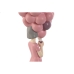 Dekoratív Figura Home ESPRIT Rózsaszín chica 11 x 11,7 x 32 cm