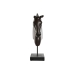 Dekorativní postava Home ESPRIT Černý Tmavě hnědá Kůň 27 x 13 x 42,5 cm