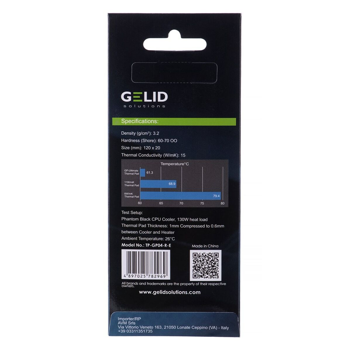 Ventilator Gelid TP-GP04-R-E