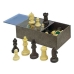 Šachmatų figūros Cayro 150.9 Plastmasinis