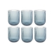 Set de Vasos DKD Home Decor Azul Cristal 240 ml