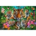 Puzle un domino komplekts Educa Tiger jungle 500 Daudzums