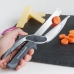 Pjaustymo peilis su integruota maža pjaustymo lentele Scible InnovaGoods