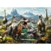 Puzzle Educa Ferocious dinosaurs 1000 Dijelovi