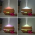 Drėkinantis aromatinis difuzeris su daugiaspalviu LED Wooden-Effect InnovaGoods