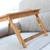 Pomocný skladací bambusový stolík Lapwood InnovaGoods