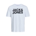 Kortarmet T-skjorte til Menn Jack & Jones JJECORP LOGO TEE 12151955 Hvit