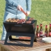Opvouwbare draagbare barbecue voor gebruik met houtskool FoldyQ InnovaGoods