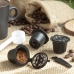 Komplektis 3 korduvtäidetavat kohvikapslit Recoff InnovaGoods