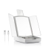 Oglindă LED pliabilă 3 în 1 cu organizator de machiaje Panomir InnovaGoods