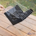 Mini hopfällbar bärbar grill för träkol Foldecue InnovaGoods