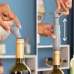 Pompă de vacuum și dopuri pentru vin Winuum InnovaGoods (4 capace)