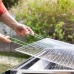 Összecsukható rozsdamentes acél faszenes grillsütő ExelQ InnovaGoods