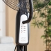 Ножной вентилятор-распылитель с пультом дистанционного управления InnovaGoods Mistinn Чёрный 90 W 2,8 L