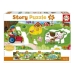 Puzzle Mláďata z farmy Story Educa (26 pcs)