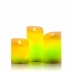 Multicolour Flame-Effect LED Candles with Remote Control Lendles InnovaGoods 3 Units