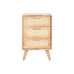Chest of drawers Home ESPRIT Natural Metal Rubber wood 40 x 30 x 63 cm