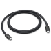Καλώδιο USB-C Apple MU883ZM/A Μαύρο 1 m thunderbolt 4