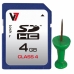 Carte Mémoire SD V7 VASDH4GCL4R-2E 4 GB