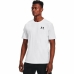 Kοντομάνικο Aθλητικό Mπλουζάκι Under Armour Sportstyle Left Chest Λευκό