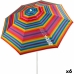 Пляжный зонт Aktive Daudzkrāsains Oxford Tērauds Audums Oxford 220 x 207 x 220 cm (6 gb.)