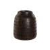 Vaza Home ESPRIT Rjava Črna Resin Kolonialno 19 x 19 x 21 cm