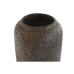 Vase Home ESPRIT Brown Grey Ceramic Aged finish 20 x 20 x 51 cm