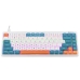 Mechanische Tastatur Tracer TRAKLA47309 Weiß Bunt QWERTY