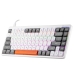 Mechanical keyboard Tracer TRAKLA47310 White Multicolour QWERTY