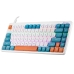 Mechanical keyboard Tracer TRAKLA47309 White Multicolour QWERTY