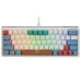 Mekanisk tastatur Tracer TRAKLA47303 Hvit Flerfarget QWERTY