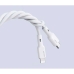 Καλώδιο USB σε Lightning Aukey CB-SCL2 Λευκό Μαύρο 1,8 m