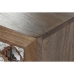 Komoda Home ESPRIT Smeđa Crna Srebrna Drvo Manga Ogledalo Indijac 80 x 38 x 80 cm