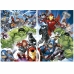 Komplet 2 puzzle sestavljank The Avengers 100 Kosi