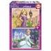 Set 2 pussel Disney Princess Cinderella and Rapunzel 48 Delar