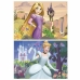 2 Puslespillsett Disney Princess Cinderella and Rapunzel 48 Deler