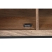 Mueble de TV Home ESPRIT Marrón Negro Plateado Madera de mango Espejo 130 x 40 x 55,5 cm