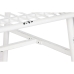 Set Tavolo con 3 Sedie Home ESPRIT Bianco Metallo 115 x 53 x 83 cm