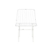 Asztal szett 3 fotellel Home ESPRIT Fehér Fém 115 x 53 x 83 cm